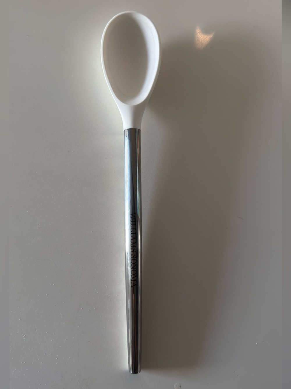 William Sonoma Stainless-Steel Silicone Spoon